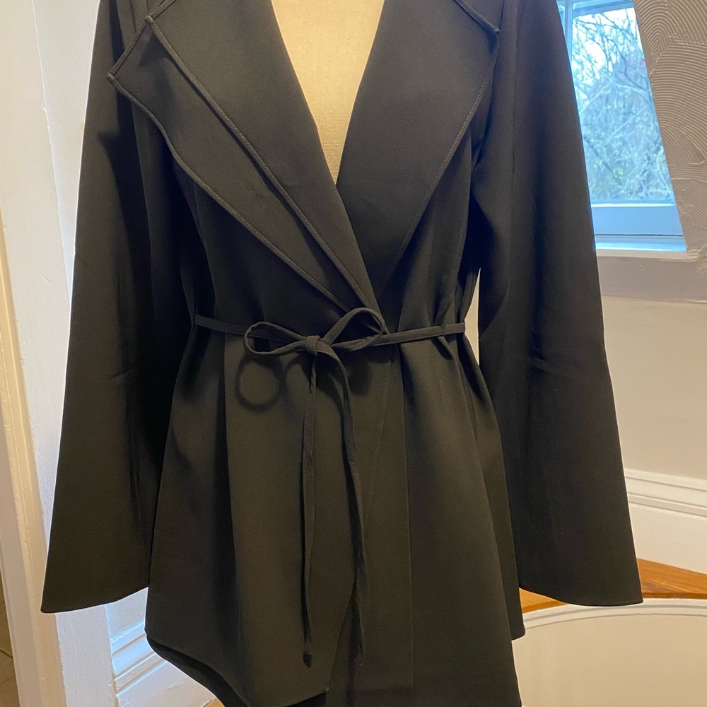 Black Belted Jacket